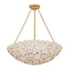 Crystorama Palla 6 Light Chandelier (PAL-525-GA)