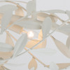 Crystorama Broche 6 Light Linear Chandelier (567-MT)