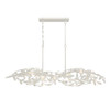 Crystorama Broche 6 Light Linear Chandelier (567-MT)