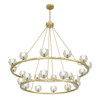 Crystorama Aragon 22 Light Chandelier (ARA-10268-SB)