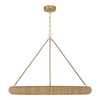 Crystorama Oakley Integrated LED Chandelier (OAK-7539-SG)