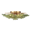 Crystorama Esme 6 Light Semi Flush (ESM-4000-AG-GR)