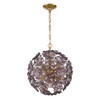 Crystorama Esme 6 Light Chandelier (ESM-4005-AG-SM)