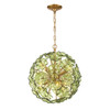Crystorama Esme 6 Light Chandelier (ESM-4005-AG-GR)