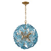 Crystorama Esme 6 Light Chandelier (ESM-4005-AG-BL)