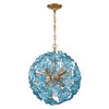 Crystorama Esme 6 Light Chandelier (ESM-4005-AG-BL)