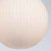 Crystorama Orly 1 Light Pendant (ORY-1007-PN-WH)