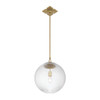 Crystorama Orly 1 Light Pendant (ORY-1007-AG-CL)