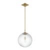 Crystorama Orly 1 Light Pendant (ORY-1007-AG-CL)