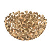 Crystorama Cora 3 Light Flush (COR-7100-SG)