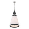 Crystorama Callahan 3 Light Pendant (CAL-2404-PN)