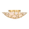 Crystorama Palla 3 Light Semi Flush (PAL-524-GA)