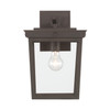 Crystorama Belmont 1 Light Outdoor Sconce (BEL-A8062-TZ)