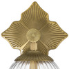 Crystorama Orly 1 Light Sconce (ORY-1001-AG-CL)
