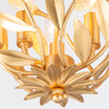 Crystorama Broche 3 Light Semi Flush (565-GA_CEILING)