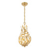 Crystorama Broche 3 Light Chandelier (565-GA)