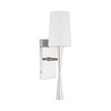Crystorama Trenton 1 Light Sconce (TRE-221-OP-PN)