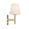 Crystorama Colton 1 Light Sconce (COL-201-VG)