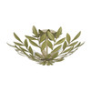 Crystorama Broche 4 Light Semi Flush (560-CT)