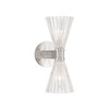 Crystorama Lotus 2 Light Sconce (LOT-702-PN)
