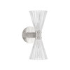 Crystorama Lotus 2 Light Sconce (LOT-702-PN)