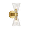 Crystorama Lotus 2 Light Sconce (LOT-702-LG)