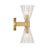 Crystorama Lotus 2 Light Sconce (LOT-702-LG)