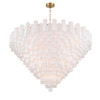 Crystorama Addis 40 Light Chandelier (ADD-329-AG-WH)