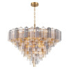 Crystorama Addis 28 Light Chandelier (ADD-327-AG-AU)