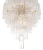 Artcraft Lighting Sophia 29 Light Foyer, Brass with Clear Tronchi Style Glassware (AC12104BR)