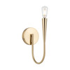 Artcraft Lighting Bronte Collection 1-Light Sconce Brass (AC11921BR)