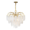 Artcraft Lighting Alessia Collection 10-Light Chandelier Brushed Brass (AC11781BR)