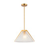 Artcraft Lighting Baltic Collection 1-Light Pendant Brass (AC11911BR)