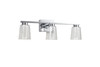 Artcraft Lighting Dalton Collection 3-Light Bathroom Vanity Fixture Chrome (AC7353CH)