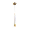 Artcraft Lighting Sunnyvale Collection 1-Light Pendant Brass (AC6821BR)