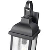 Artcraft Lighting Madrid 1 Light Outdoor Wall Sconce 17.5", Black (AC8180BK)