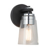 Artcraft Lighting Essex Collection 1-Light Bathroom Black and Chrome (AC11931NB)