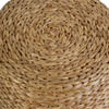 Butler Specialty Company Portofino 22 in. W Water Hyacinth & Rattan Accent Stool, Natural (6286476)