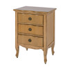 Butler Specialty Company Nigel 21.5 in. W Rectangular Wood 3 Drawer Accent Chest, Brown (6249492)