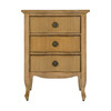 Butler Specialty Company Nigel 21.5 in. W Rectangular Wood 3 Drawer Accent Chest, Brown (6249492)