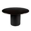 Butler Specialty Company Kersten 54 In. W Round Wood Single Pedestal Base Dining Table, Coffee (5988059)
