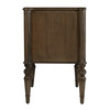 Butler Specialty Company Ginny 25 in. W Rectangular Wood 2 Drawer Accent Chest, Walnut (5999513)