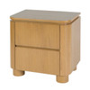 Butler Specialty Company Genoa 21 in. W Rectangular Wood 2 Drawer Nightstand, Light Brown (6281492)