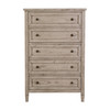 Butler Specialty Company Flagstaff 32 in. W Rectangular Wood 5 Drawer Chest, Gray (6262449)