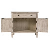 Butler Specialty Company Flagstaff 30 in. W Rectangular Cane 1 Drawer-2 Door Accent Chest, Gray (6263449)