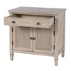 Butler Specialty Company Flagstaff 30 in. W Rectangular Cane 1 Drawer-2 Door Accent Chest, Gray (6263449)