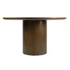 Butler Specialty Company Coral 84 in. W Oval Wood Double Pedestal Dining Table, Walnut (6253513)