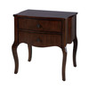 Butler Specialty Company Beasley 25 in. W Rectangular Wood 2 Drawer Traditional Nightstand, Brown (5998101)