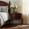 Butler Specialty Company Beasley 25 in. W Rectangular Wood 2 Drawer Traditional Nightstand, Brown (5998101)
