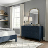 Butler Specialty Company Nora 60 in. W Raffia 6 Drawer Dresser, Blue (6308523)